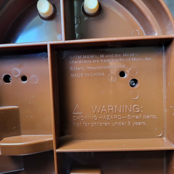 Fortune Teller M&M Candy Dispenser Red MM Blue Hat Green Table - Picture 11 of 12
